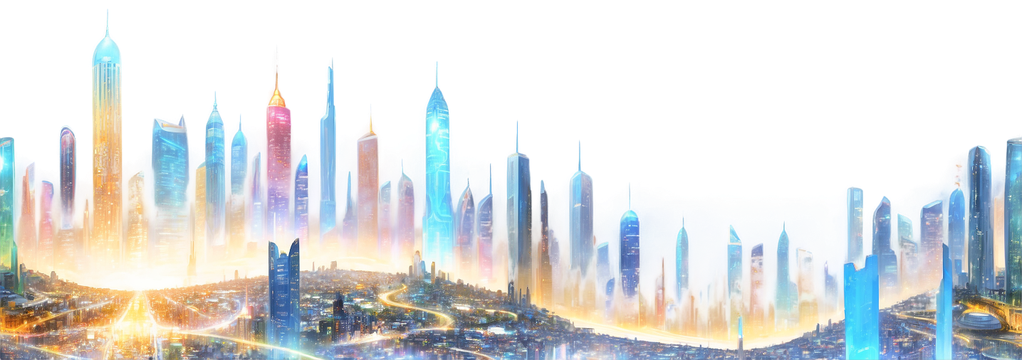 Futuristic City Skyline
